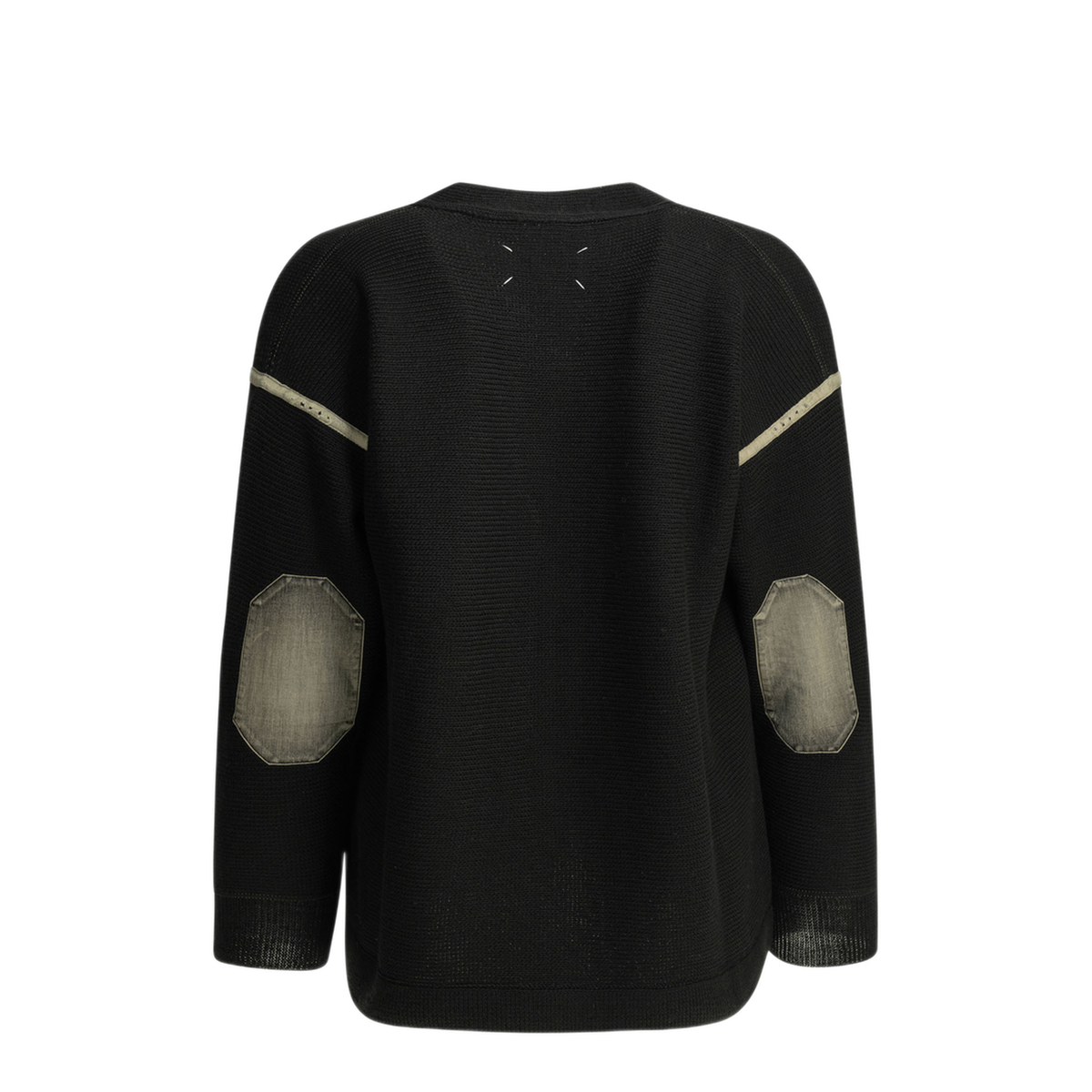 MAYFEYR - Maison Margiela - Wool Cardigan With Patches - S67HP0035M13182900