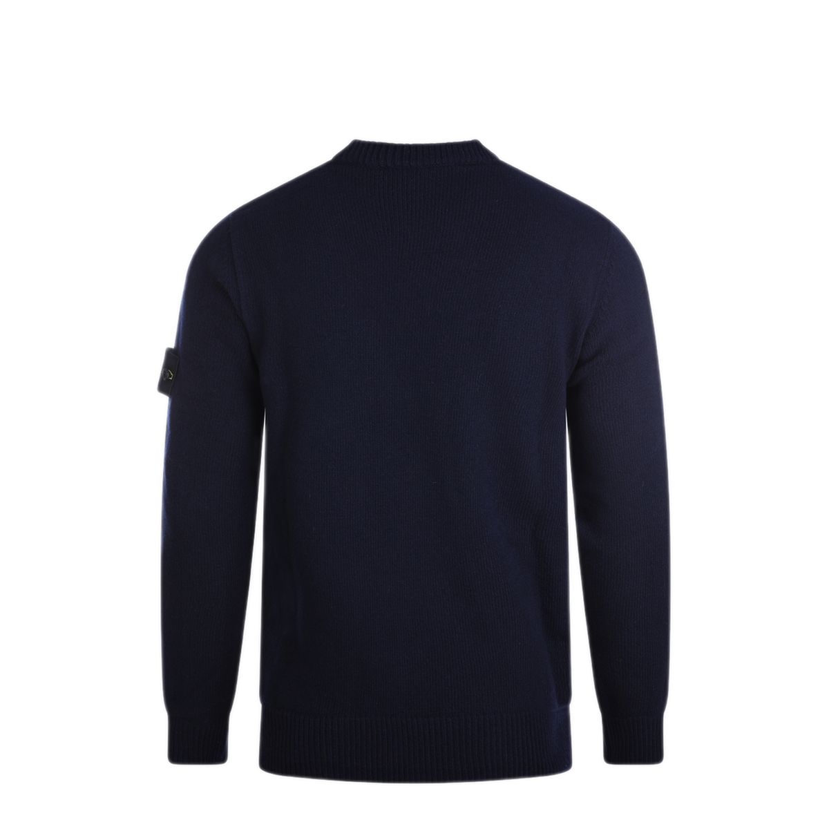 Sweater Crewneck With Logo Patch