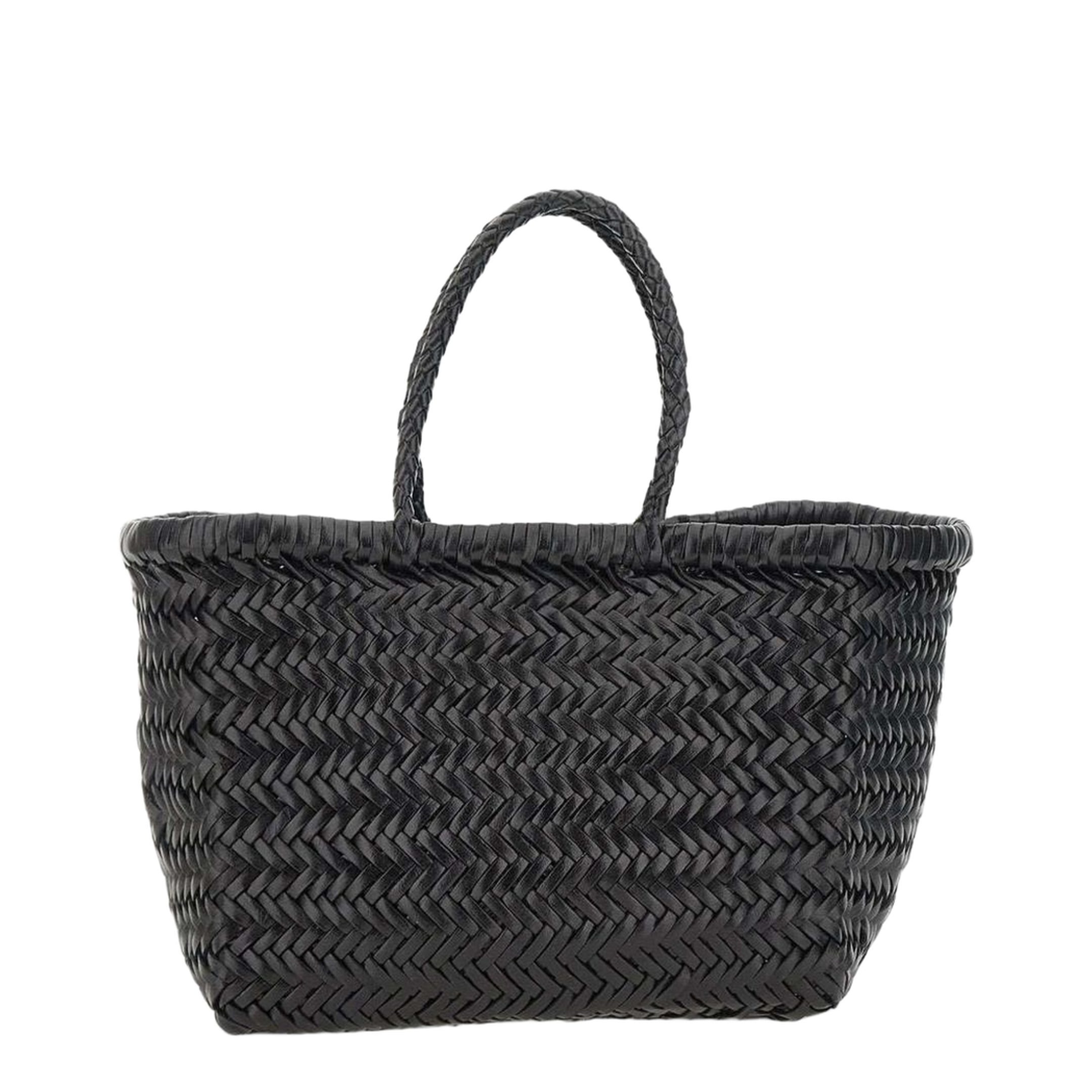 Dragon Diffusion Triple Jump Small Buffalo Calf Leather Tote Bag