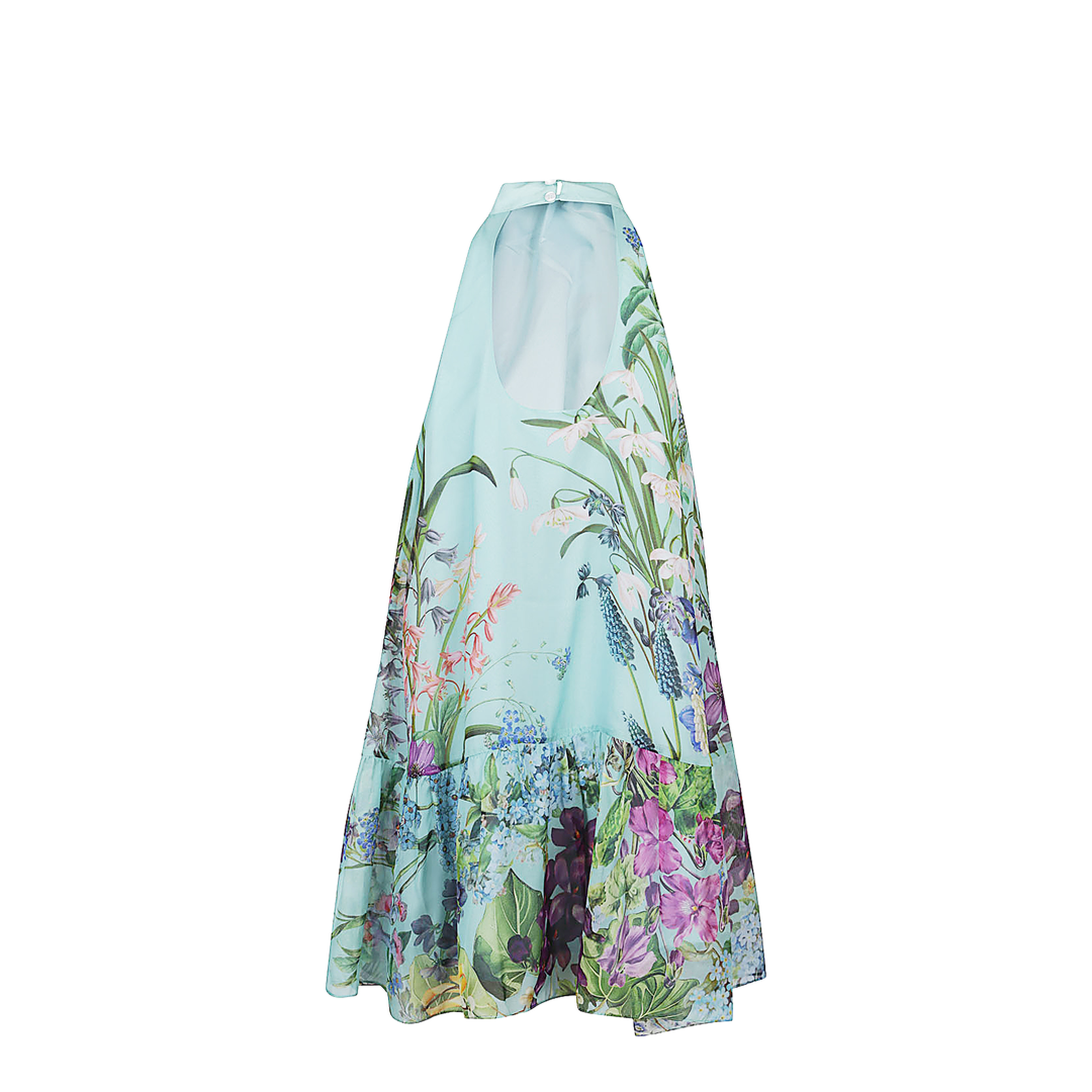 Printed Silk Dress
