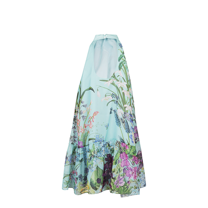 Printed Silk Dress