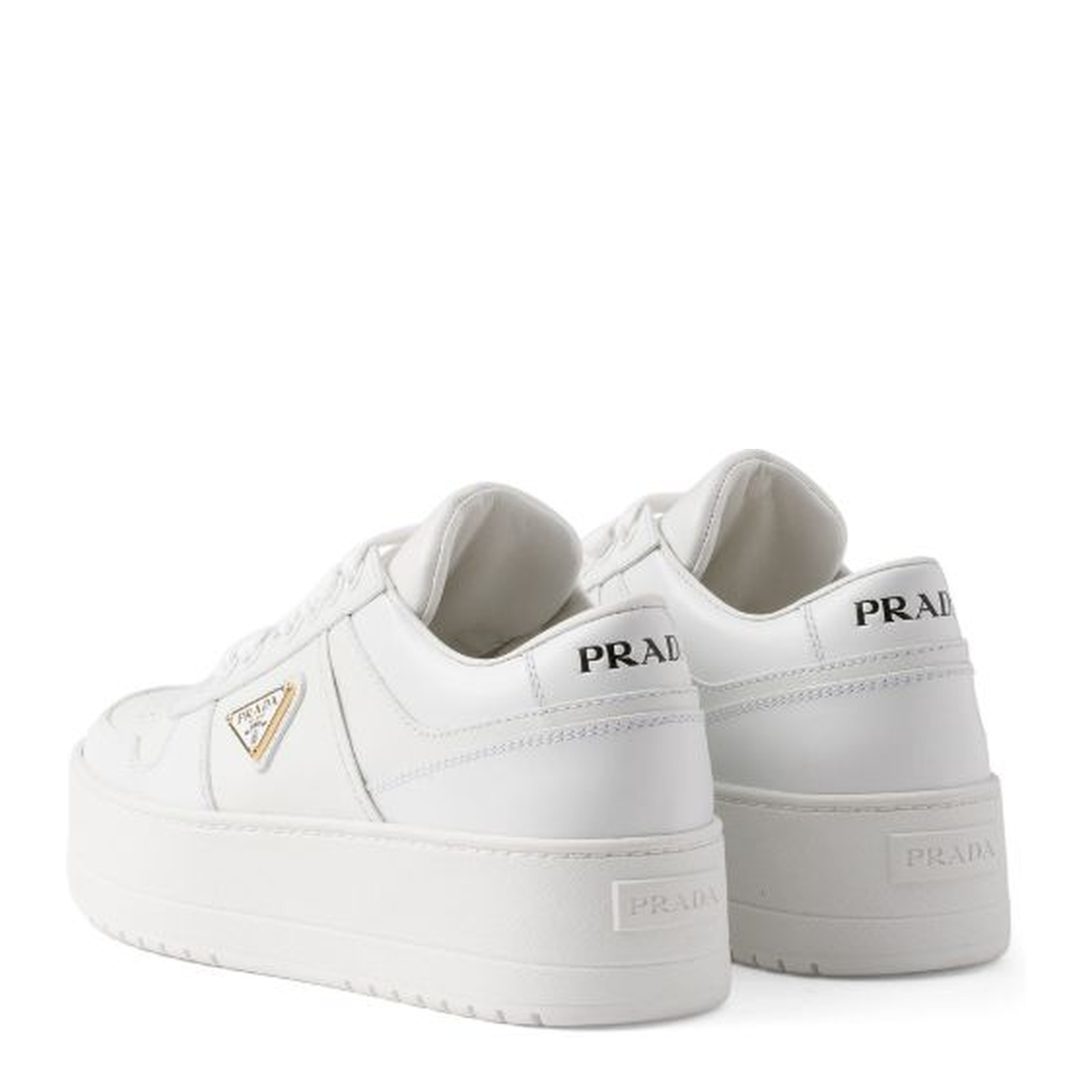 MAYFEYR - Prada - Downtown Bold Leather Sneakers - 1E792MF0503LPFF0009