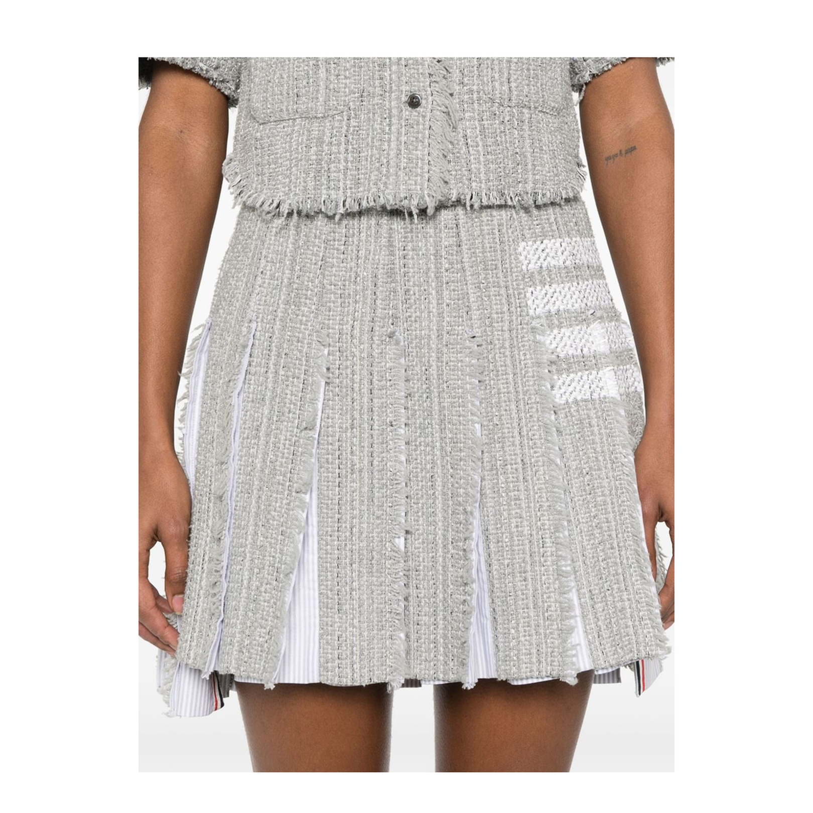 Medium Grey Mini Skirt