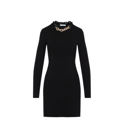 MAYFEYR - RABANNE - Black Silk Mini Dress - 25PMRO066ML0308P001