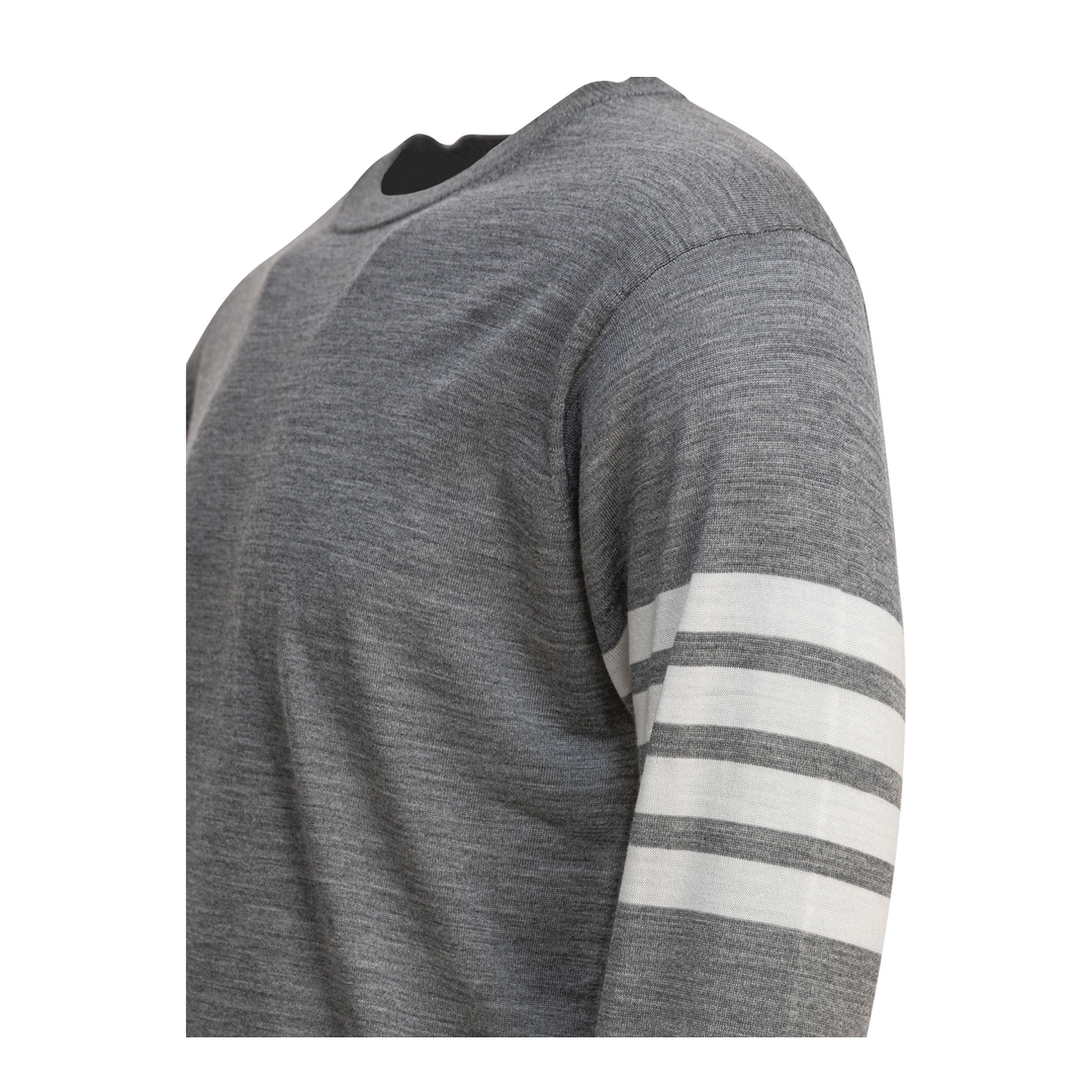 MAYFEYR - Thom Browne - Wool Crew Neck Sweater - MKA002AY1014058
