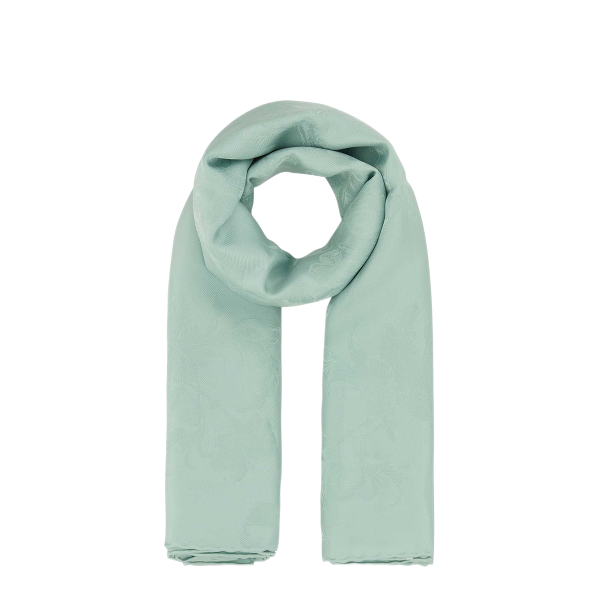 MAYFEYR - Alexander Mcqueen - Sea Green Silk Foulard - 8363293009Q3900