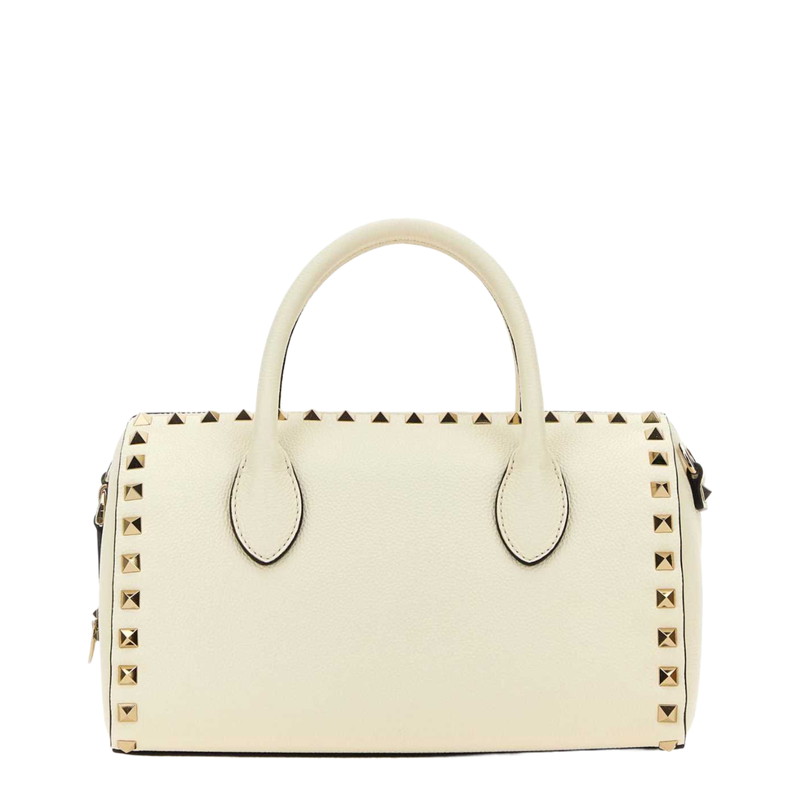 Ivory leather Rockstud handbag