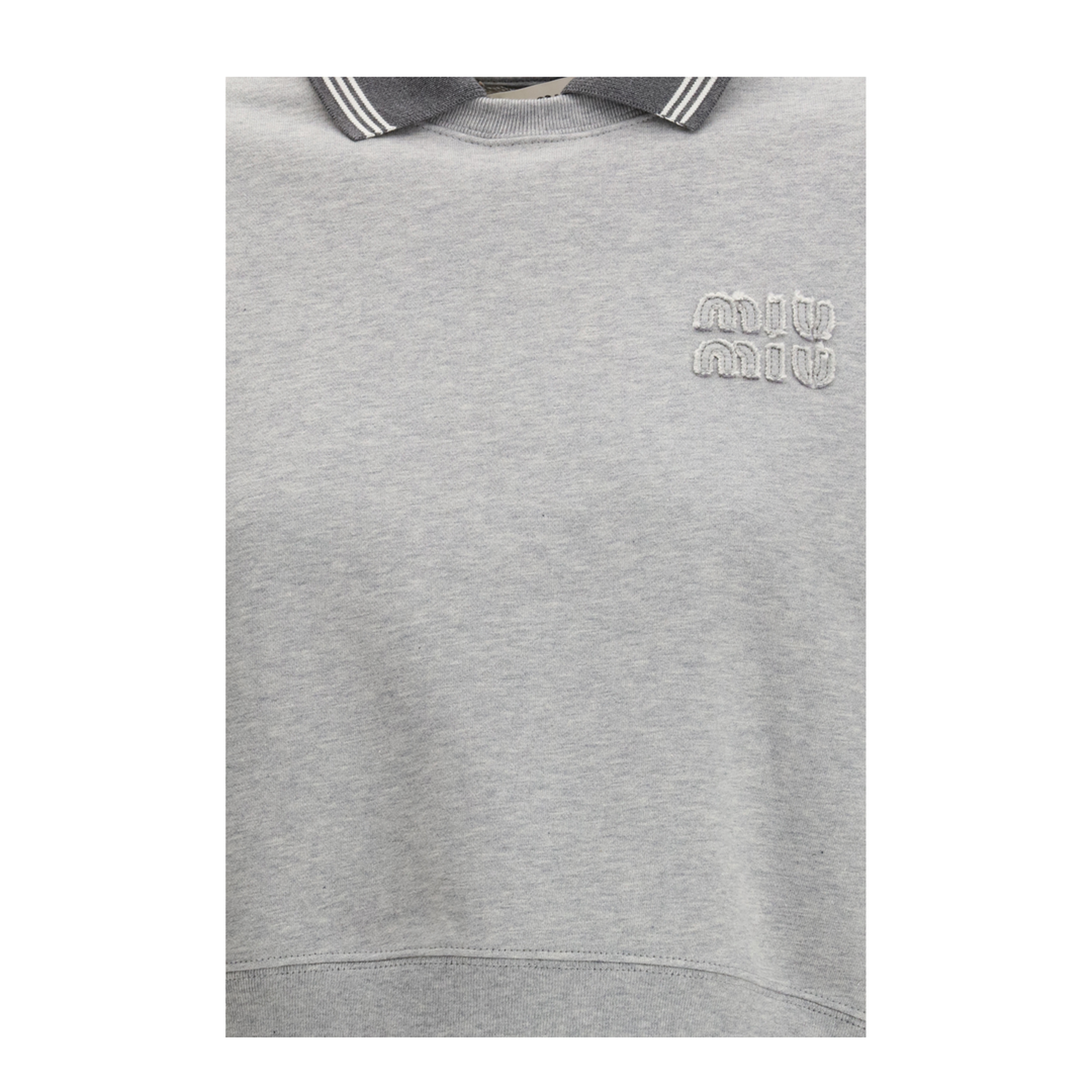 MAYFEYR - Miu Miu - Embroidered Logo Sweater - MJLA15SOOO18ZX
