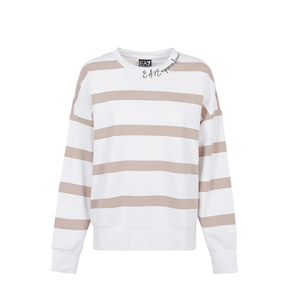 Long-Sleeved Crew-Neck Sweatshirt