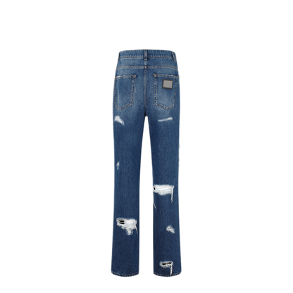MAYFEYR - Dolce & Gabbana - Cotton Jeans - FTCGNDG8JU7S9001