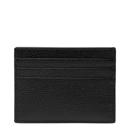 Pebble Grain Leather Single Card Holder