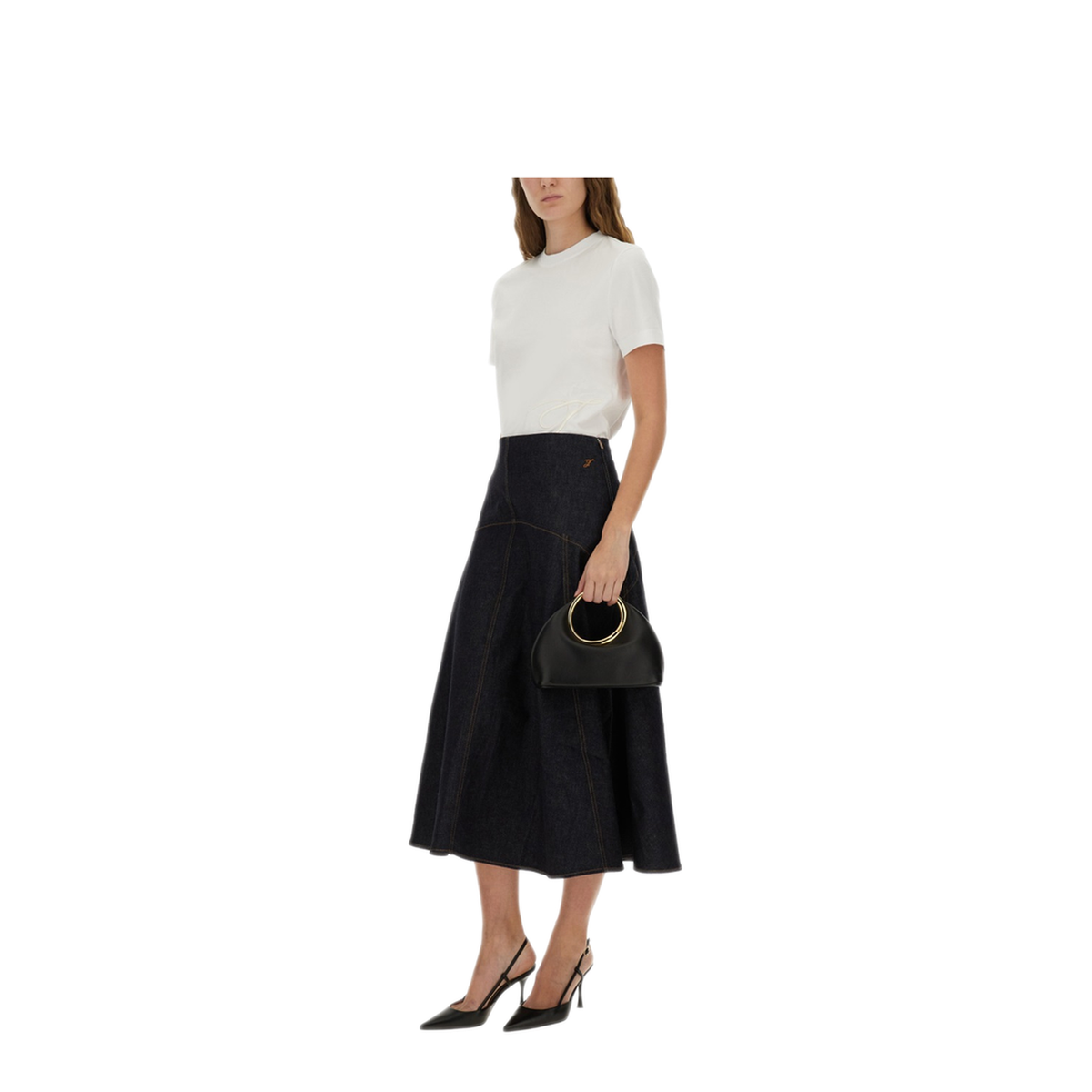 MAYFEYR - Jacquemus - T Shirt With Embroidered J - TSW00549AJ00068100