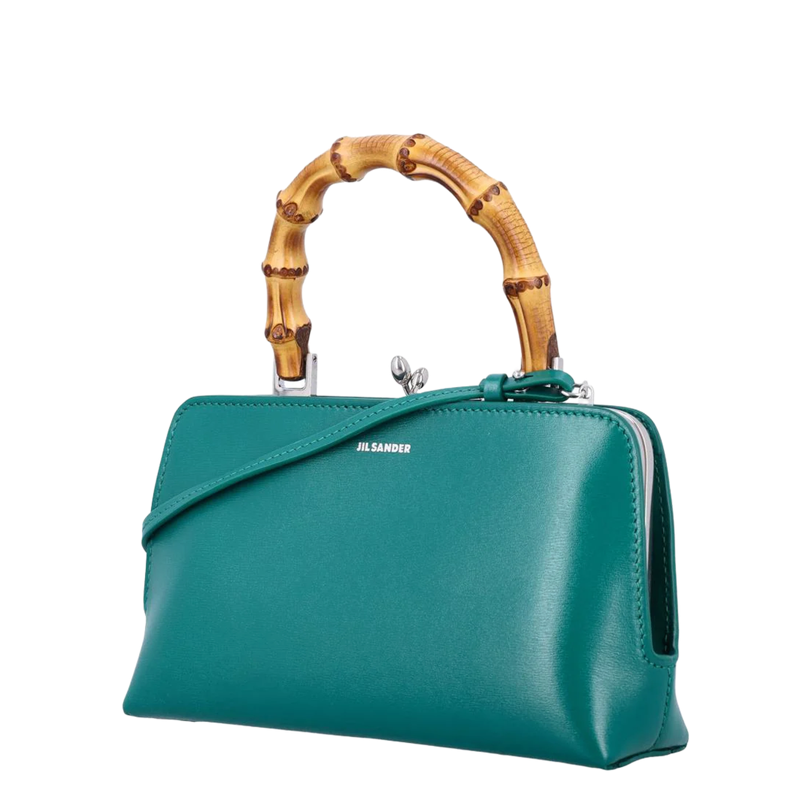 Leather Goji Bamboo Mini Bag