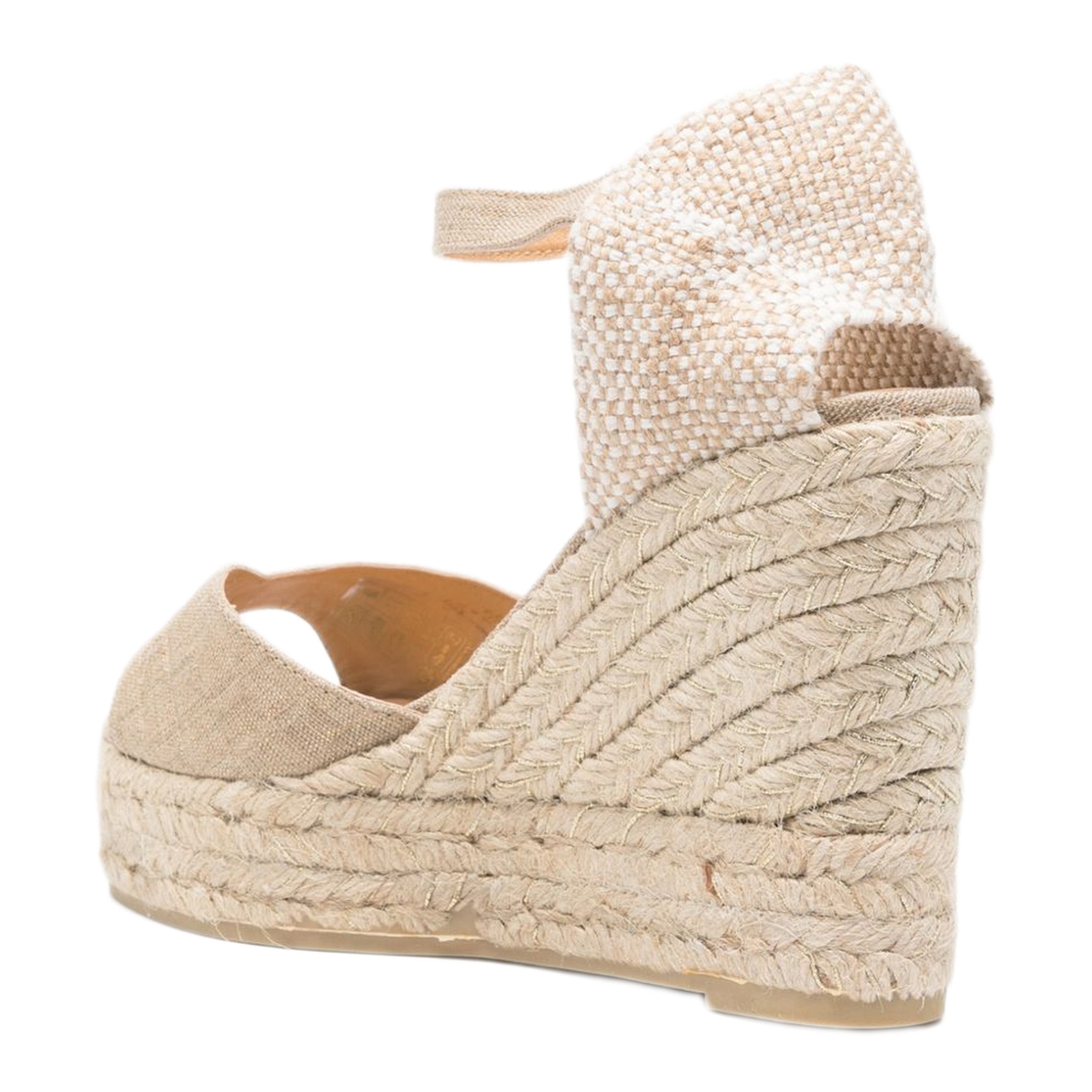 MAYFEYR - Castaner - Gold Ankle Strap Flat Shoes - BLAUDI8ED2903000