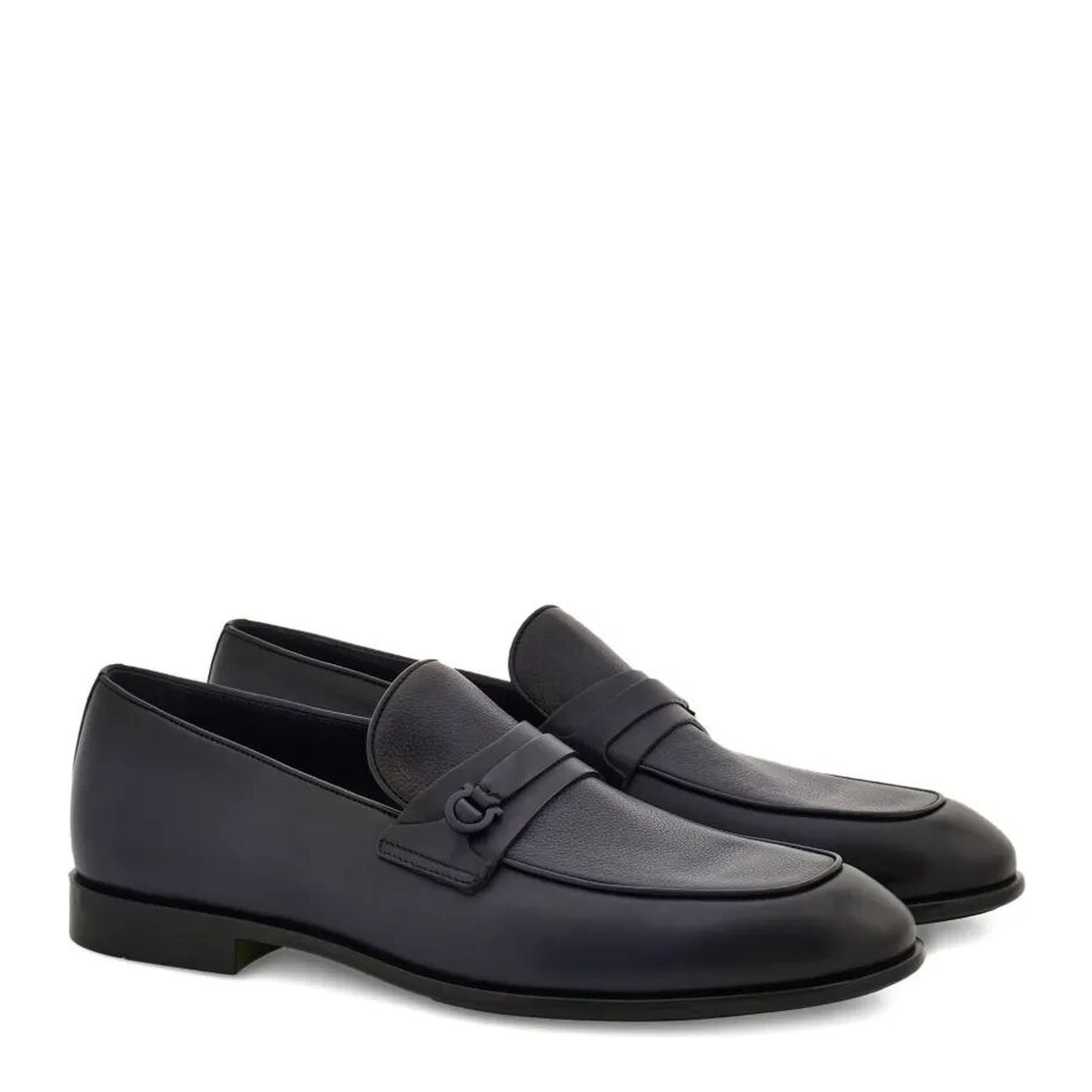 MAYFEYR - Ferragamo - Shaded Leather Loafers - 0223850784405