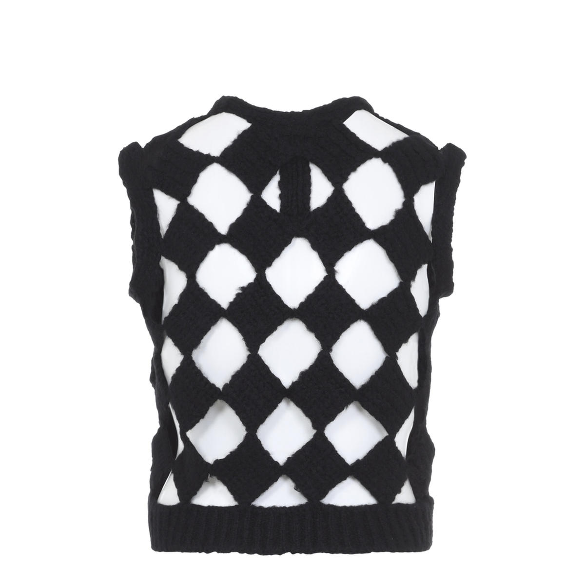 Black Cashmere And Silk Sweater
