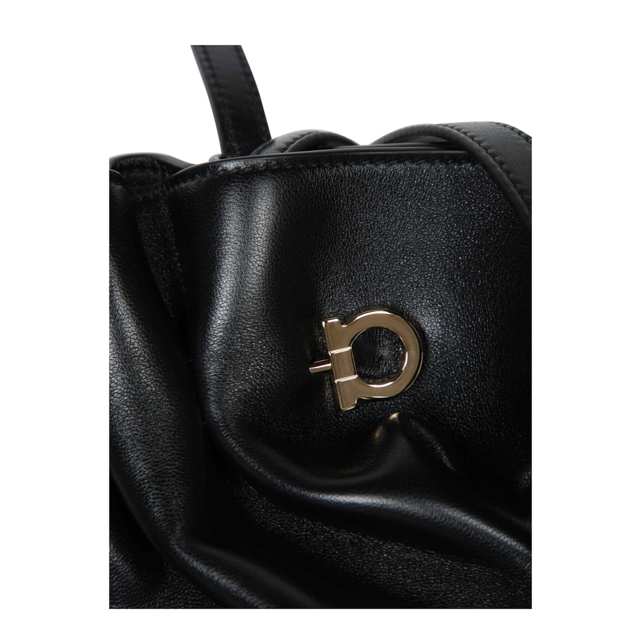 MAYFEYR - Ferragamo - Black Leather Bag - 783294219959001