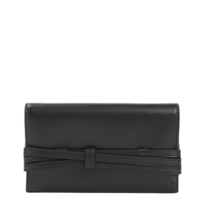 MAYFEYR - Moschino - Black Leather Clutch - MC5600PP0POA1000