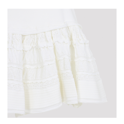 MAYFEYR - Alaia - Ruffle Mini Skirt - AA9J2480K164C