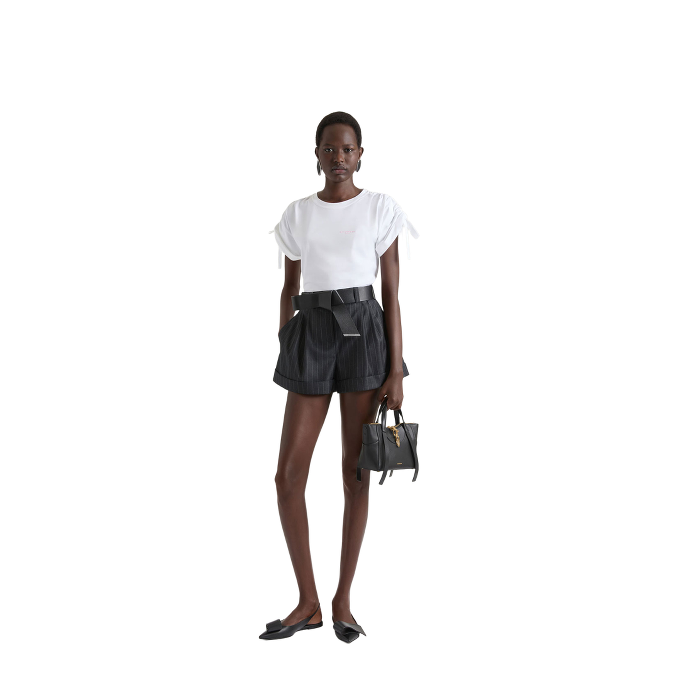 MAYFEYR - Givenchy - T-Shirt In Cotton With Bows - BW70G931D8