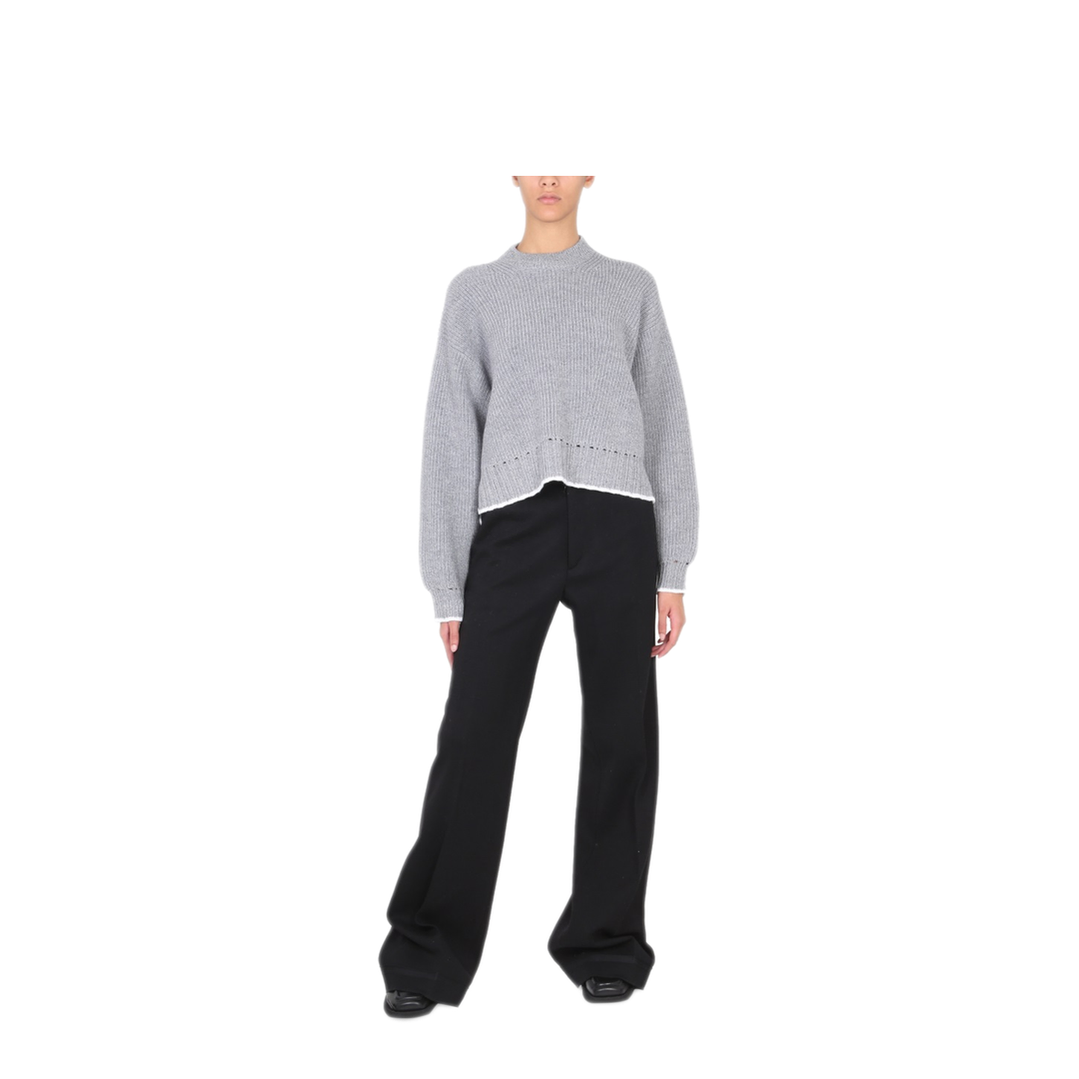 MAYFEYR - PROENZA SCHOULER WHITE LABEL - Wool Jersey Sweater - WL2247833KW124030