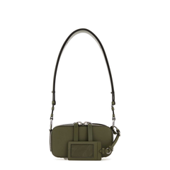 Doll Small Calf Leather Camera Bag - Khaki