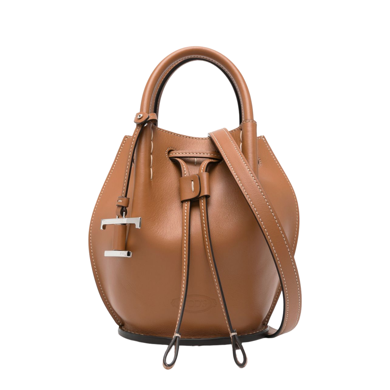 Exquisite Leather Bucket Bag