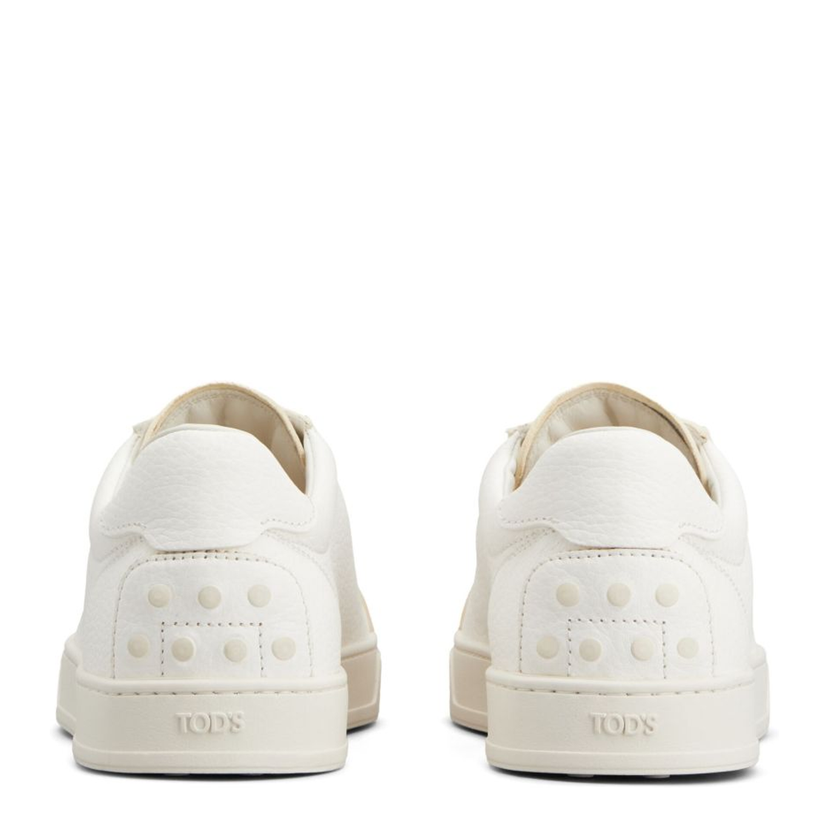 White Front Lace-Up Fastening Shoes