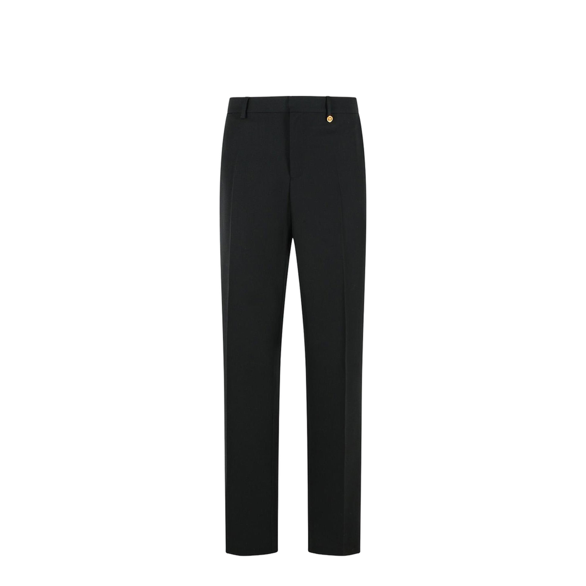 Wool Pleated Trousers
