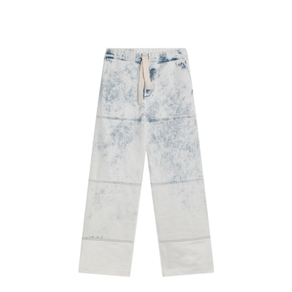 Light Blue Jeans with Drawstring