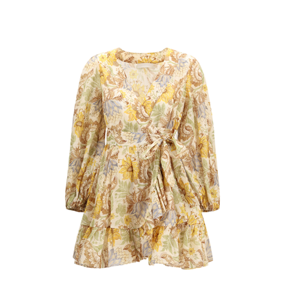 MAYFEYR - Zimmermann - Daylight Wrap Mini Dress - 2449DRS263STFC