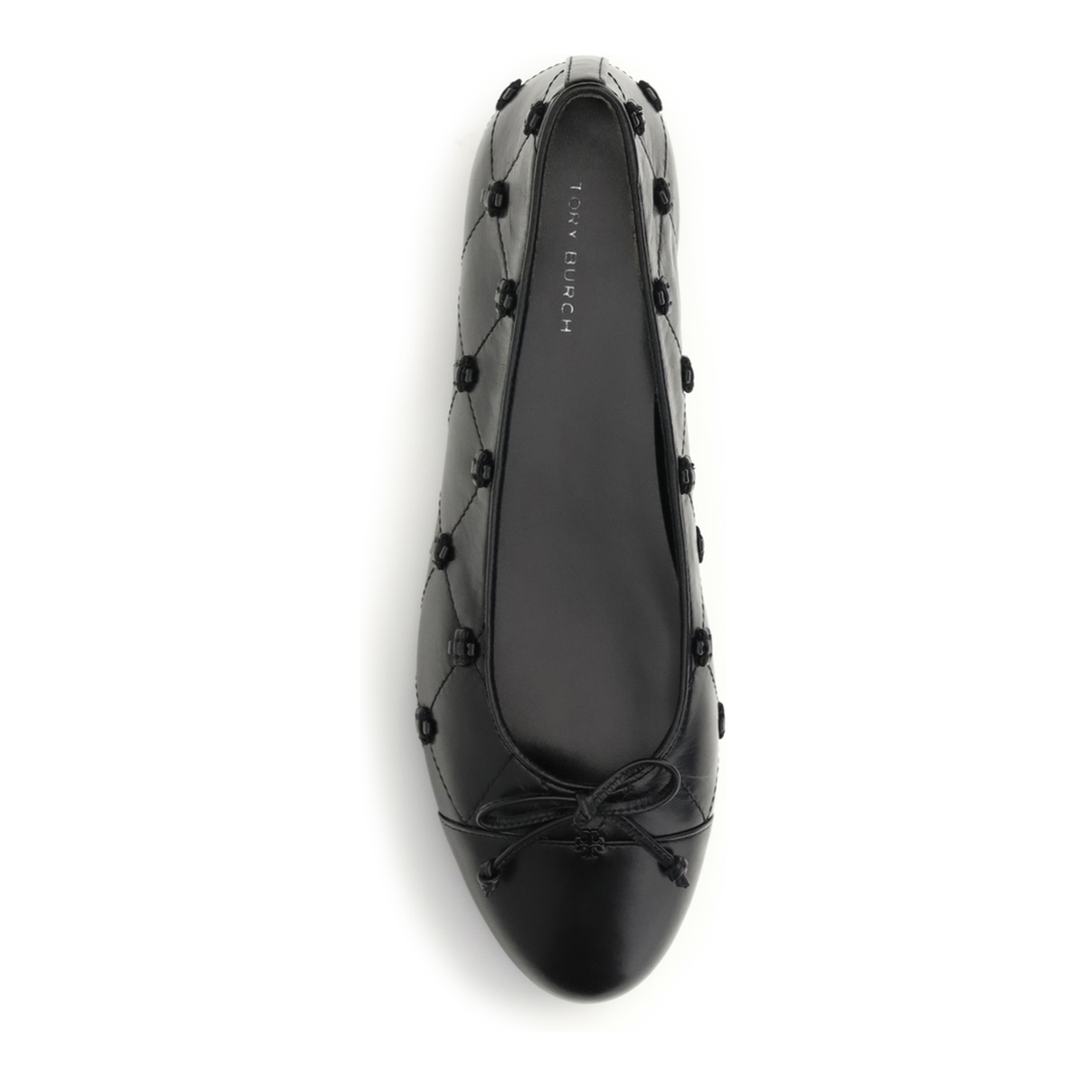 MAYFEYR - Tory Burch - Bunny Knot Pointed Ballerinas - 187846006