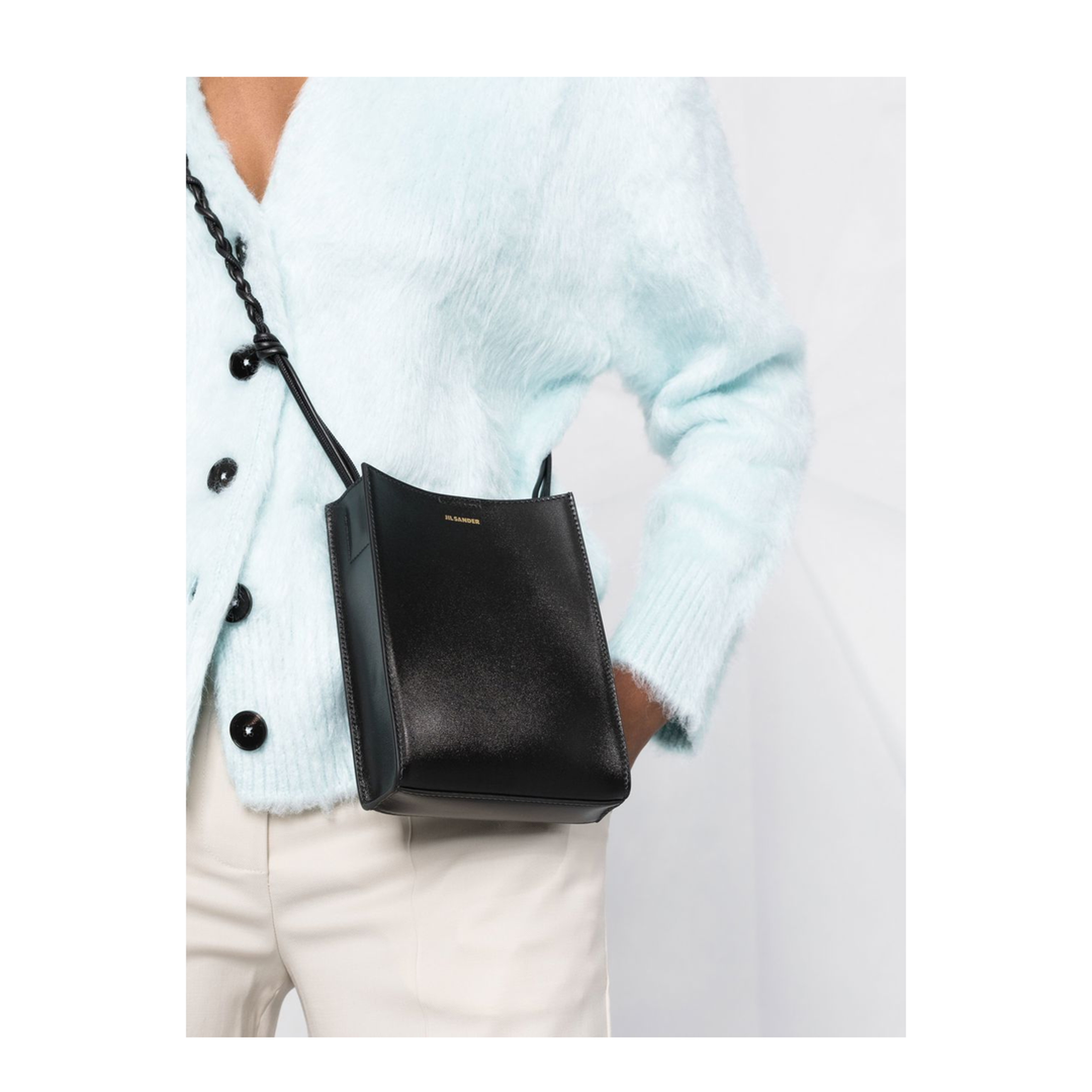 Tangle Leather Crossbody Bag