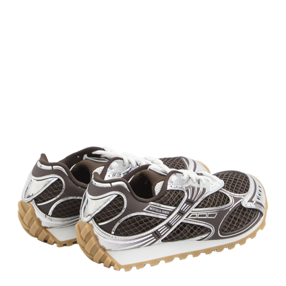 Orbit Mesh Sneakers with Rubber Inserts