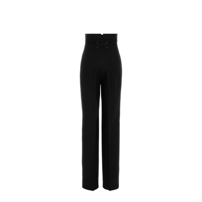 MAYFEYR - Maison Margiela - Black Wool Pants - S51KA0611S78389900