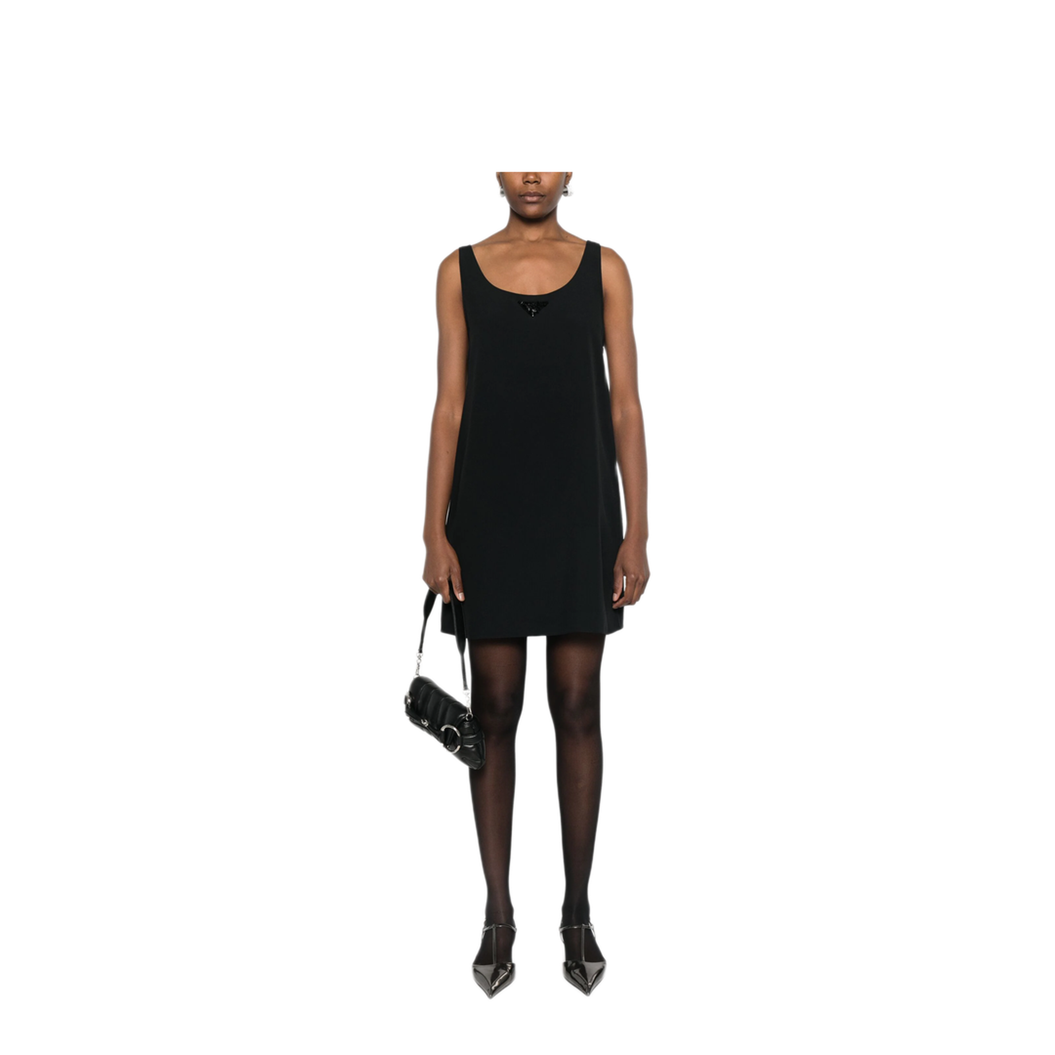 MAYFEYR - Prada - Triangle-Logo Mini Dress - P3O02RSOOO152DF0002