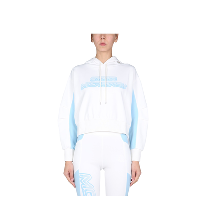 Sweatshirt with Logo Print