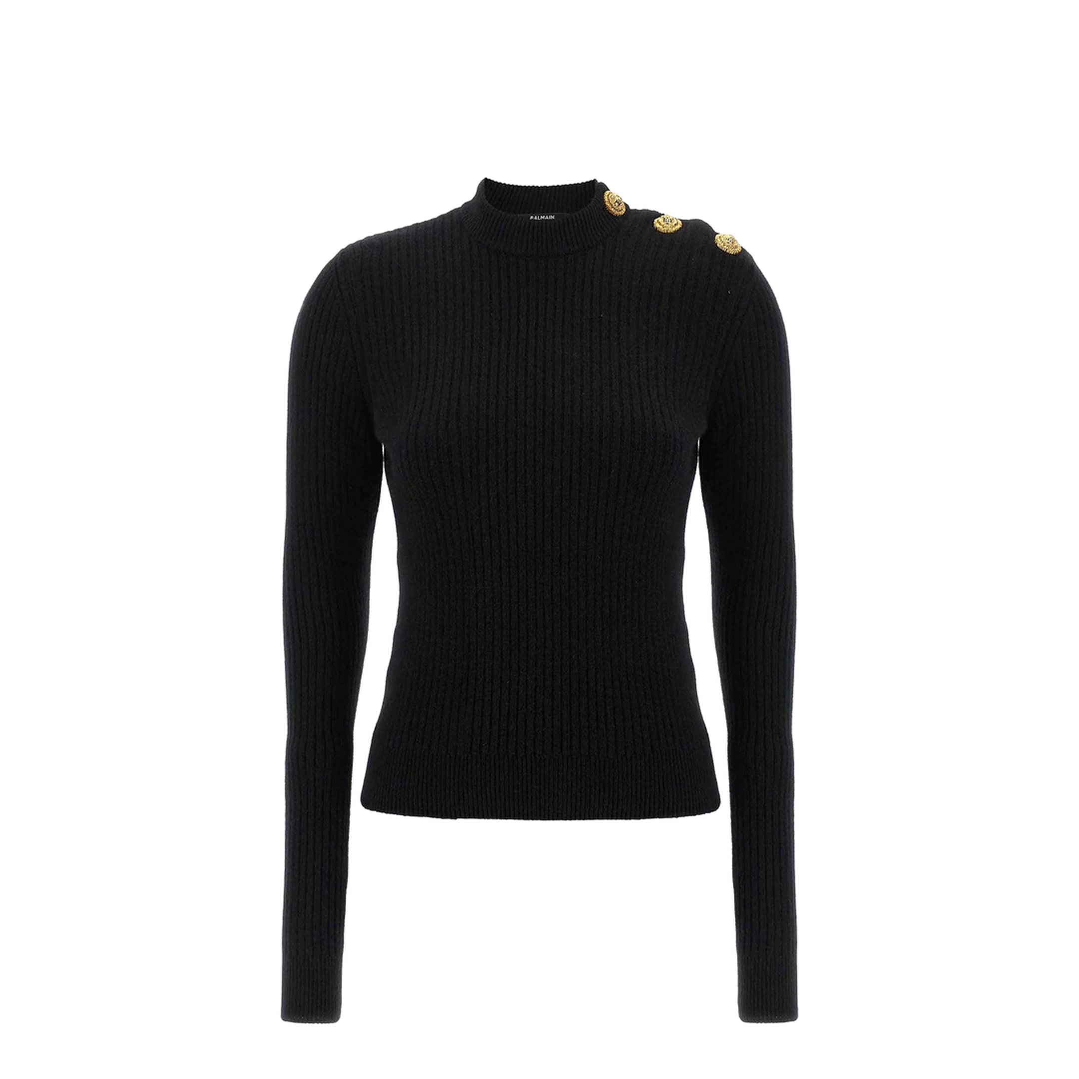 Ribbed Sweater Black