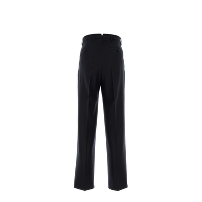 Midnight Blue Wool Pant