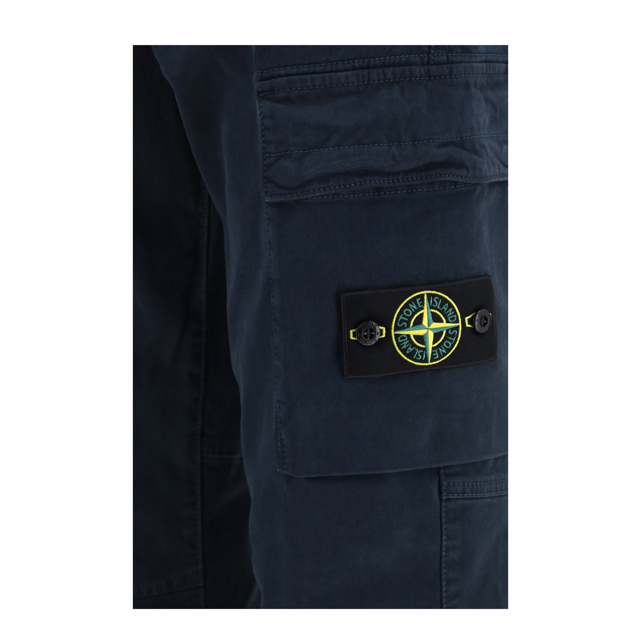MAYFEYR - Stone Island - Cargo Pants With Elasticated Cuffs - L2S153100033S00L1V0120