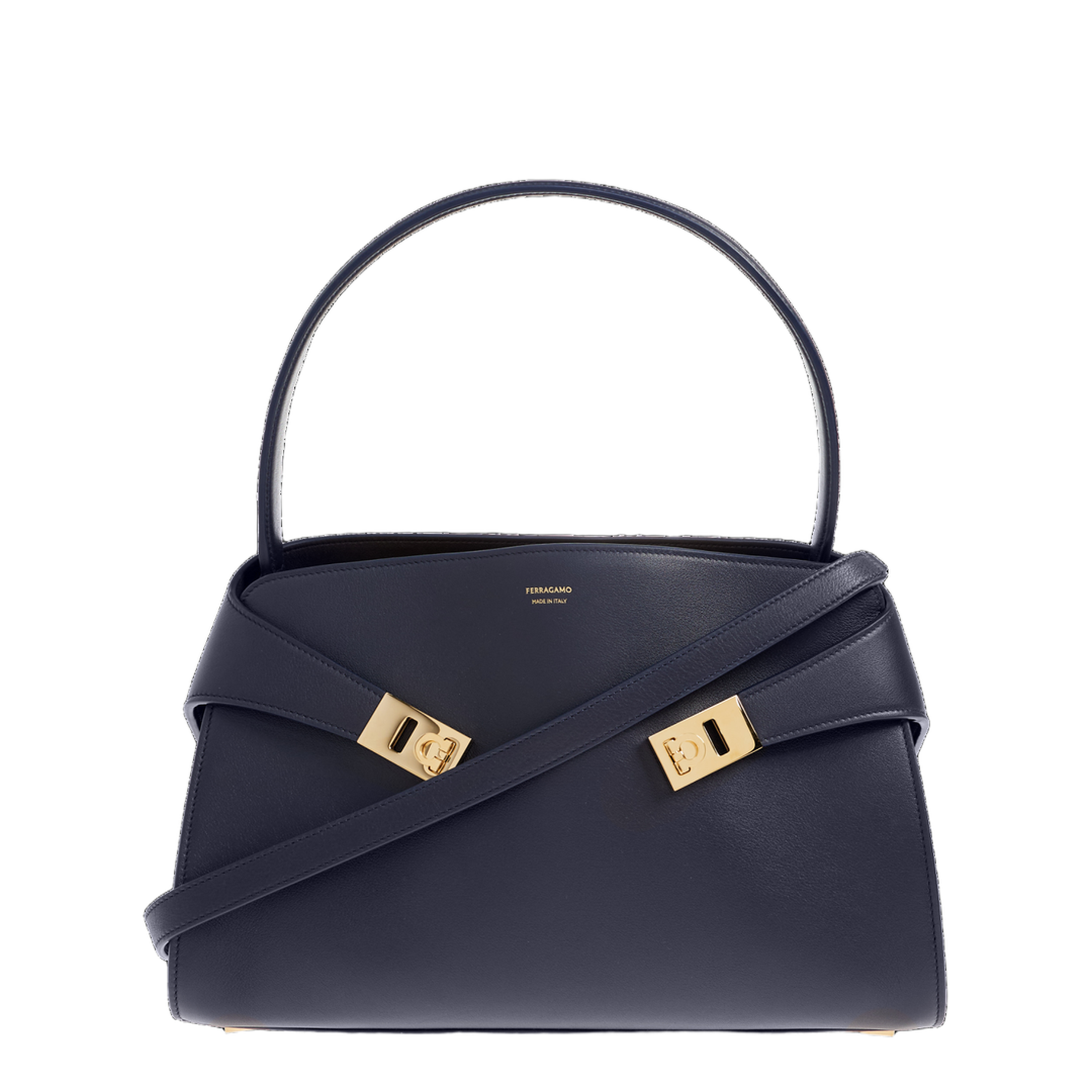 MAYFEYR - Ferragamo - Small Handbag - 219816HUGSHS789711NEWNAVYDKB