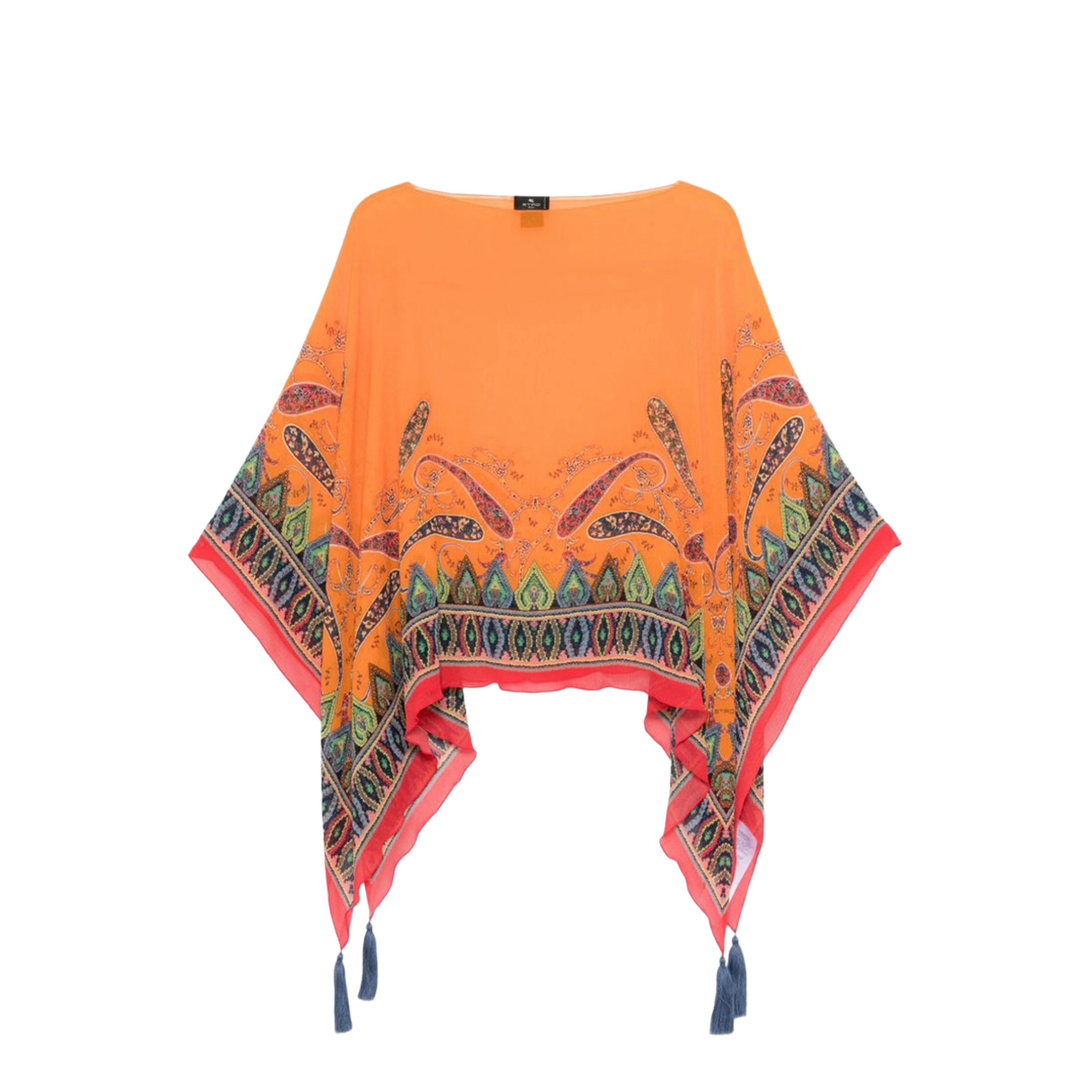 Cape with Paisley Pattern