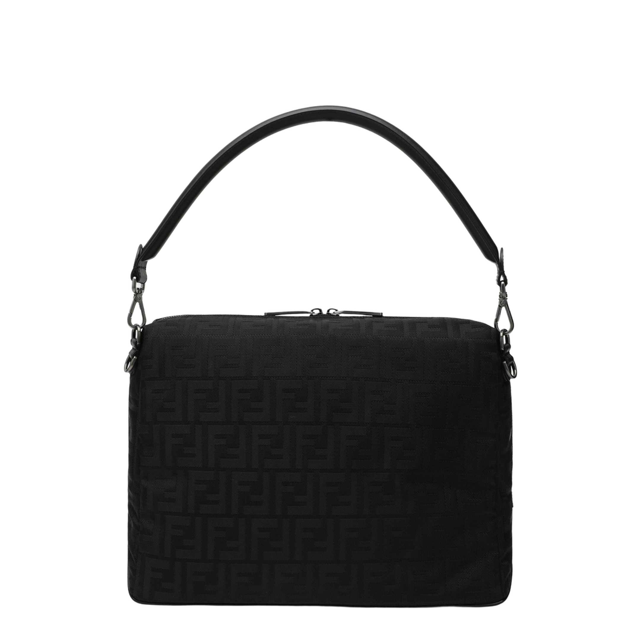 Large Fabric Black Bag