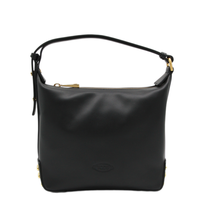 Mini Calfskin Tote - Black