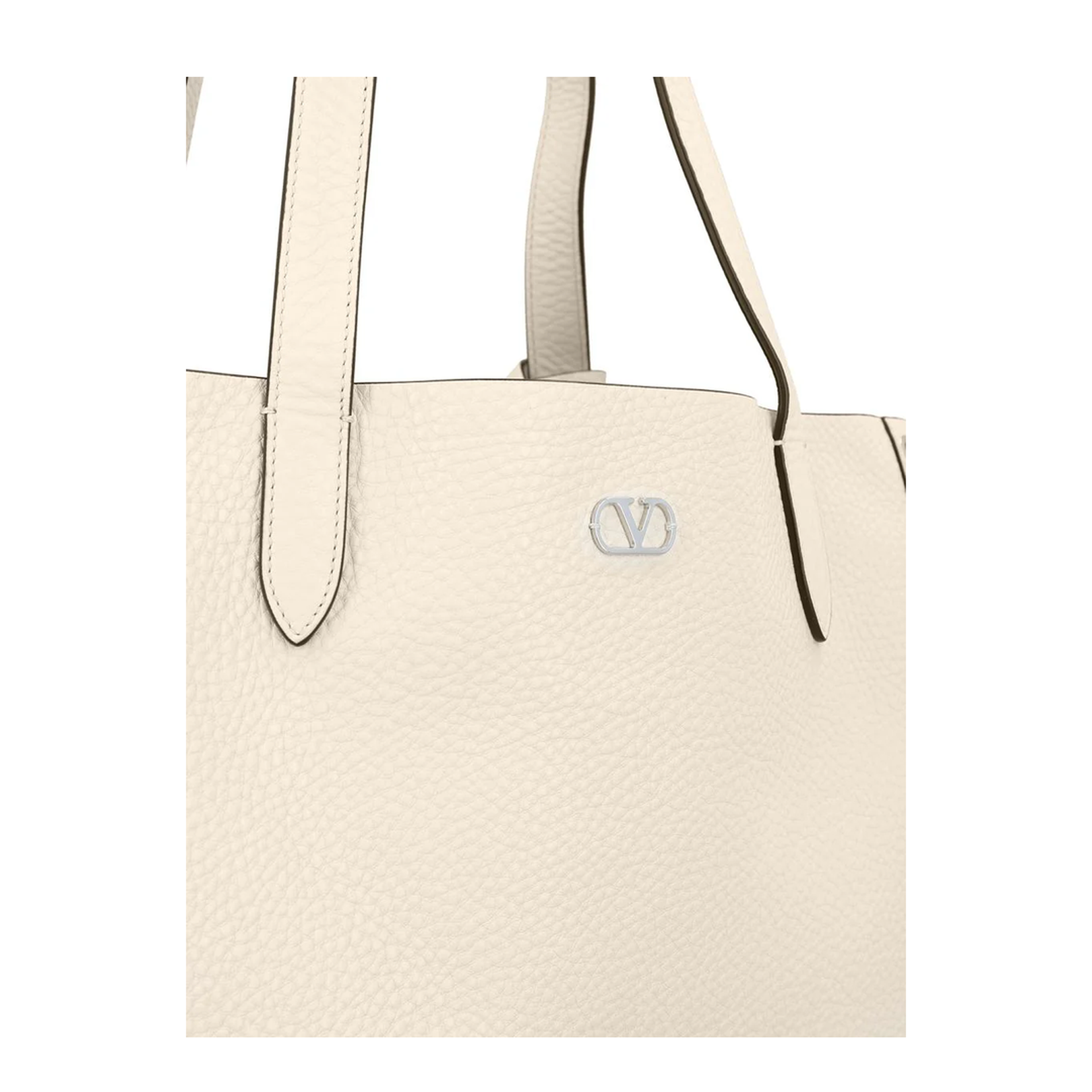 Calfskin Leather Bag with Removable Pouch