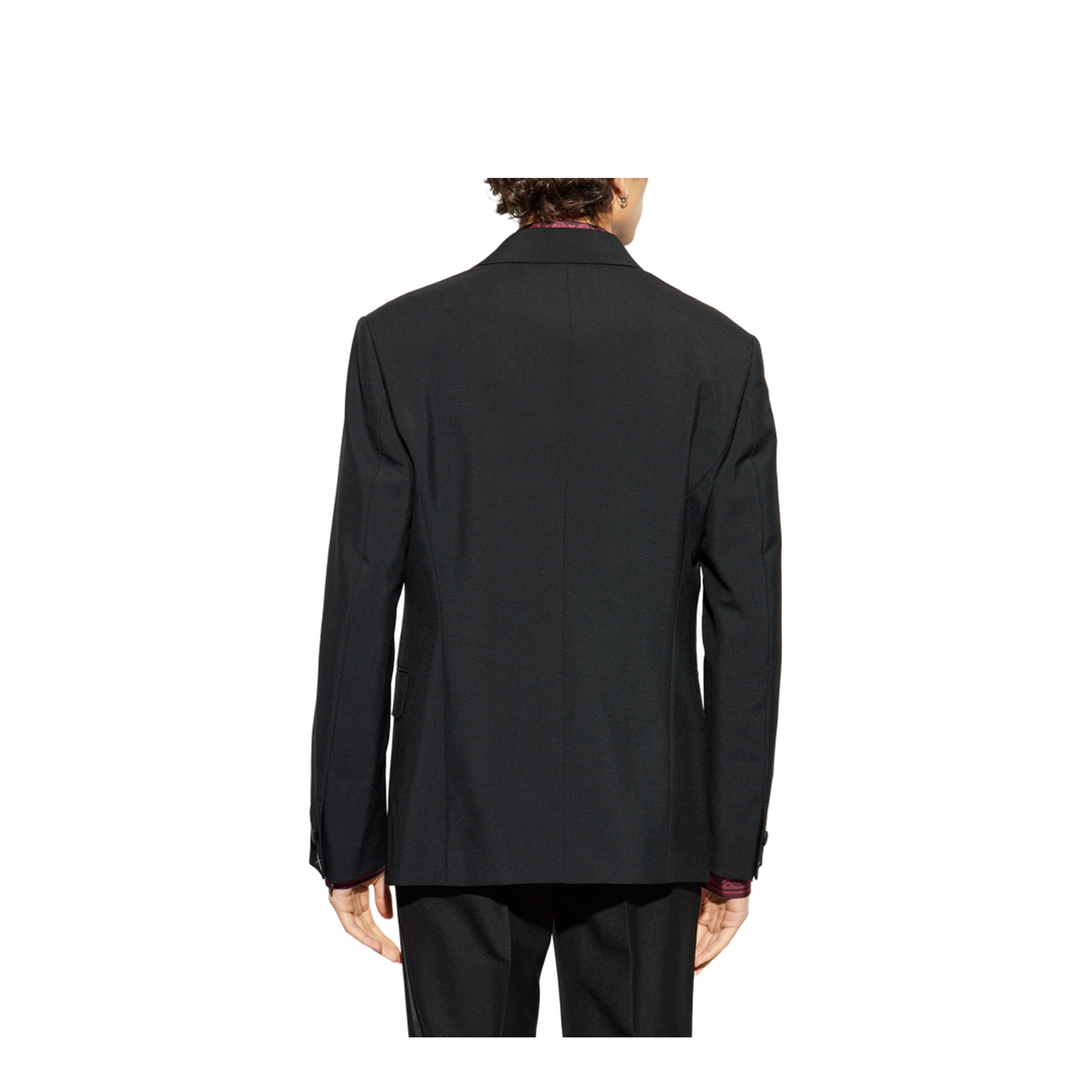 Blazer with Shimmering Appliqués