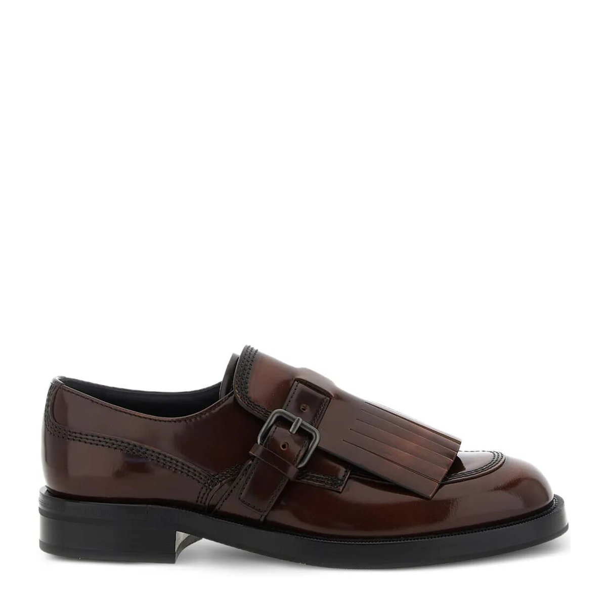 Fringe-Detail Monk Shoes