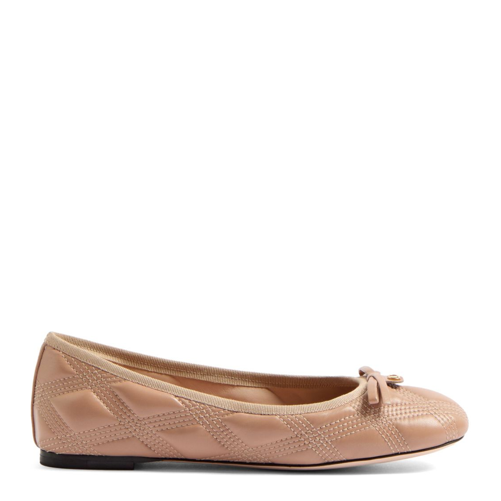 Quiltie 67 Leather Ballet Flats