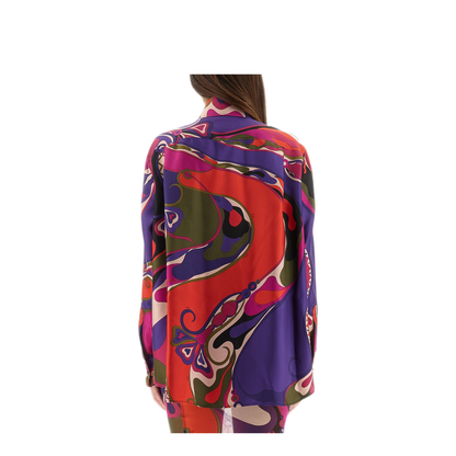 MAYFEYR - Pucci - Orchid Print Shirt - 5URJ105U731017
