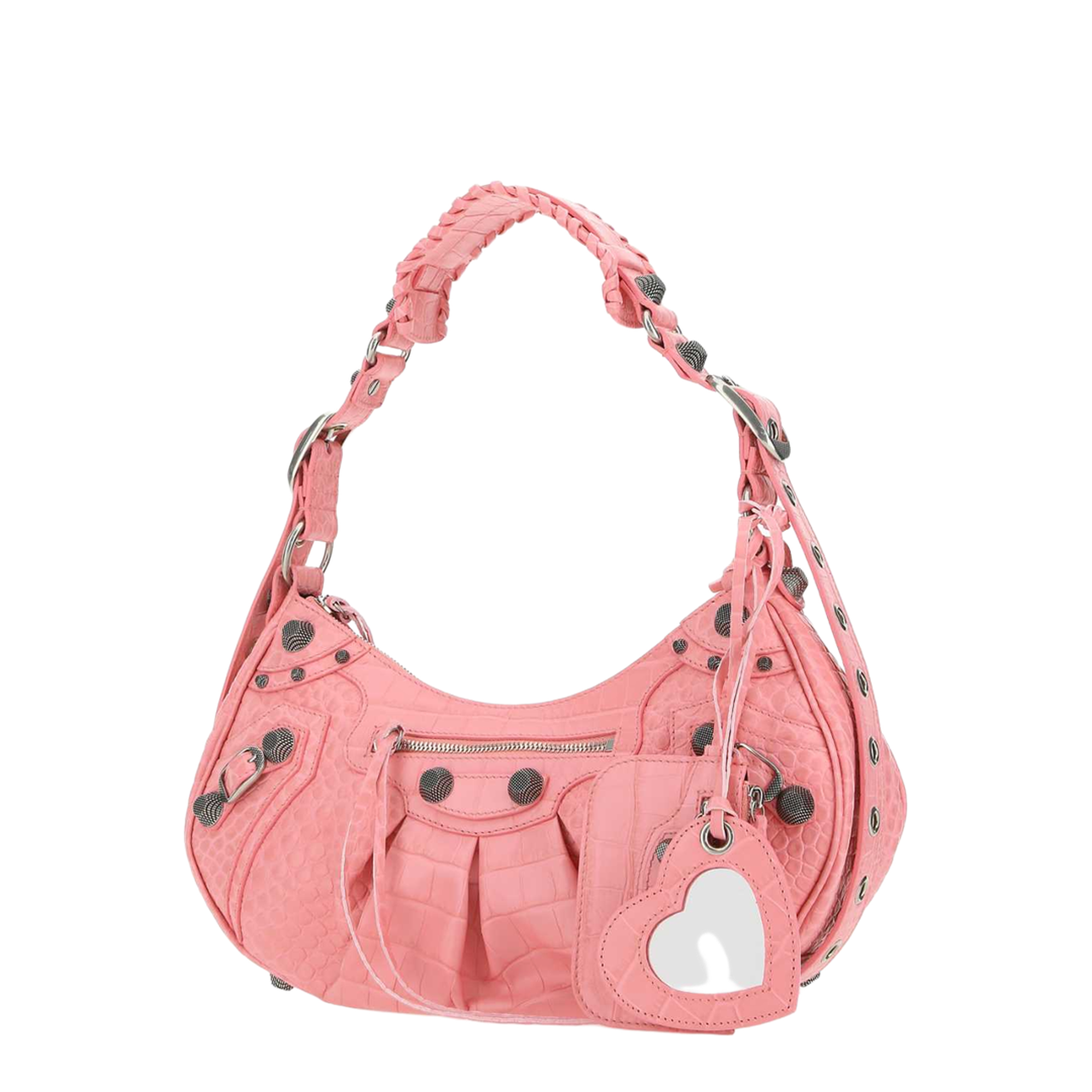 Le Cagole Small Shoulder Bag in Pink